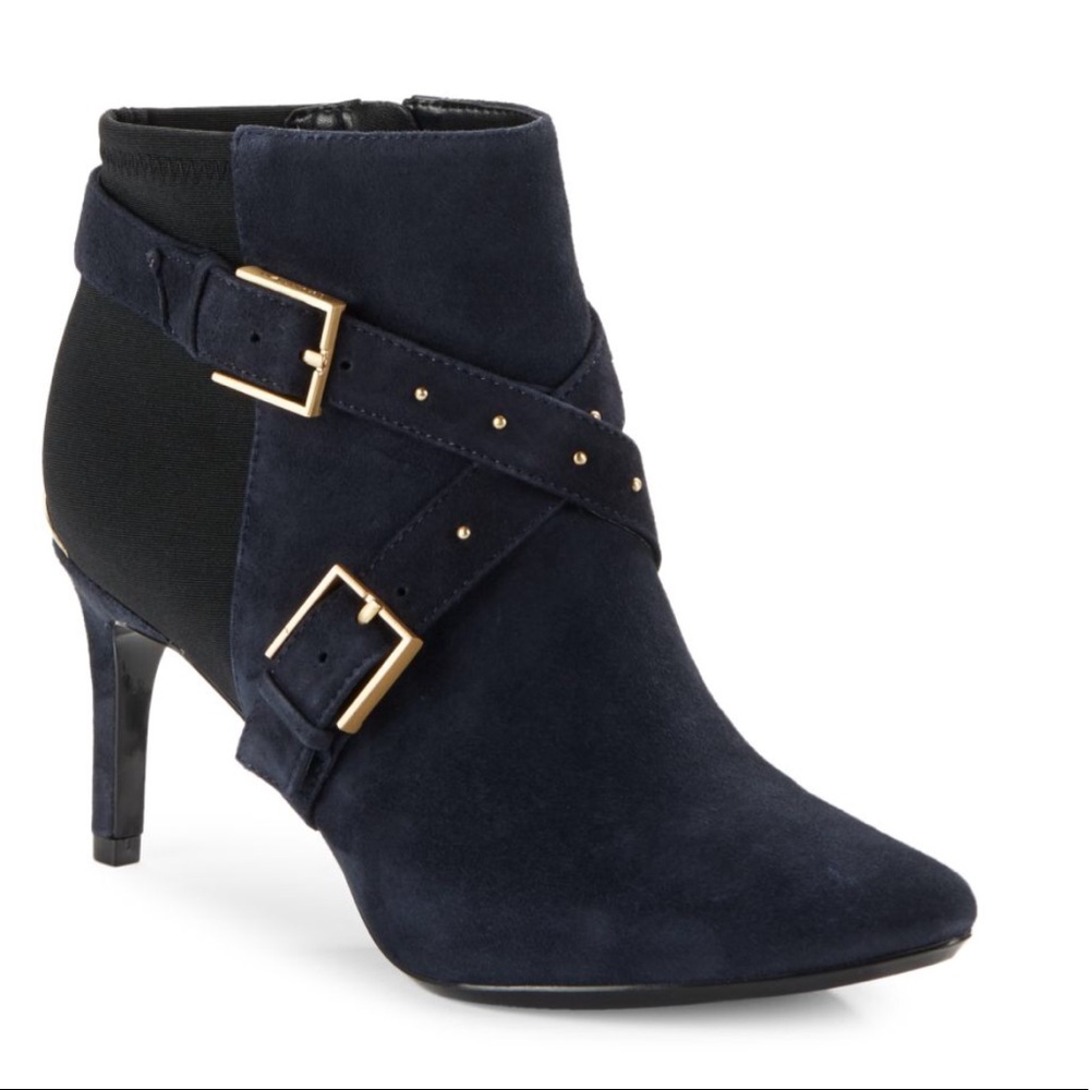 ⬇️74% off LAST⬇️Calvin Klein suede ankle boots NEW